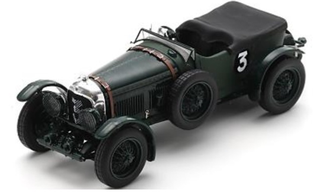 [予約] スパーク 1/43 ベントレー スピード6 ルマン 1930 No.3　 S7781