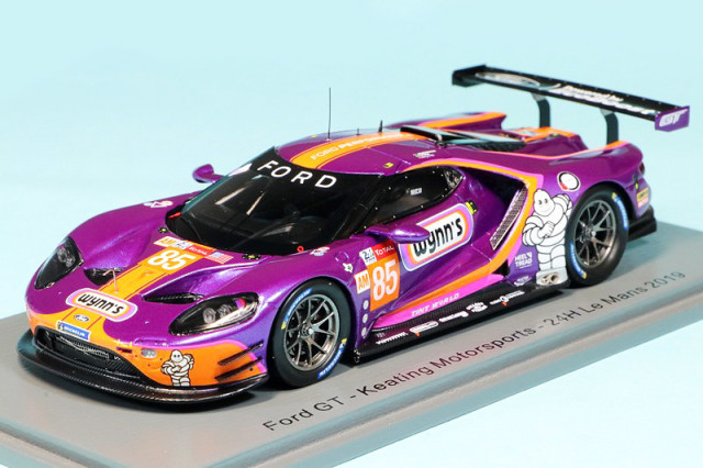 スパーク 1/43 フォード GT "Keating Motorsports" ルマン 24h 2019 Keating/Bleekemolen/Fraga No.85　S7945