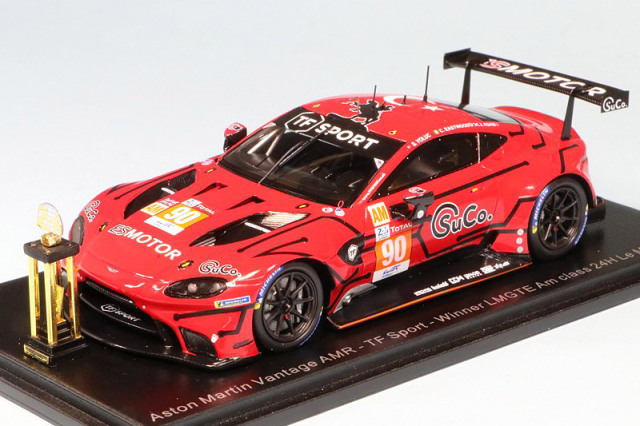 スパーク 1/43 アストン マーチン ヴァンテージ AMR ルマン 24h 2020 LMGTE Amクラス Winner No.90 (トロフィー付)　S7994S