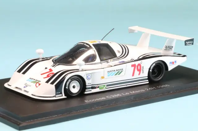 スパーク 1/43 エコッセ C286 No.79 ルマン 1986 D.レスリー - R.マロック - M.ワイルズ　S8226