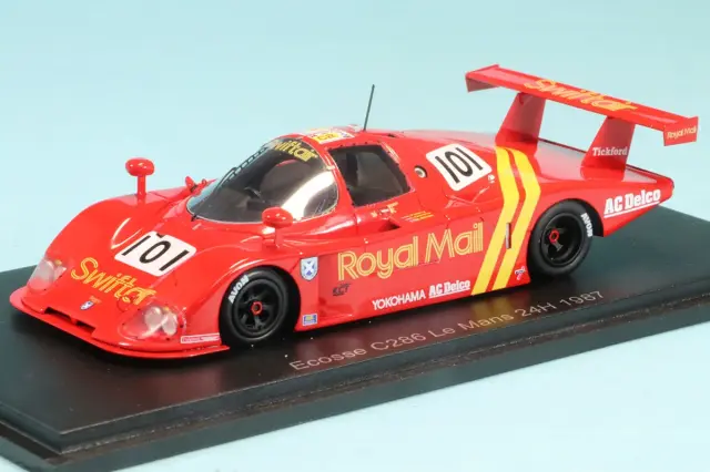 260429　スパーク 1/43 エコッセ C286 No.101 ルマン 1987 M.ワイルズ / L.デラノー / A.ペテリー　S8228