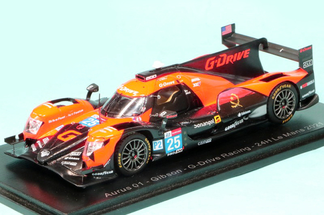 スパーク 1/43 アウルス 01 ギブソン ルマン 24h 2021 No.25　S8241