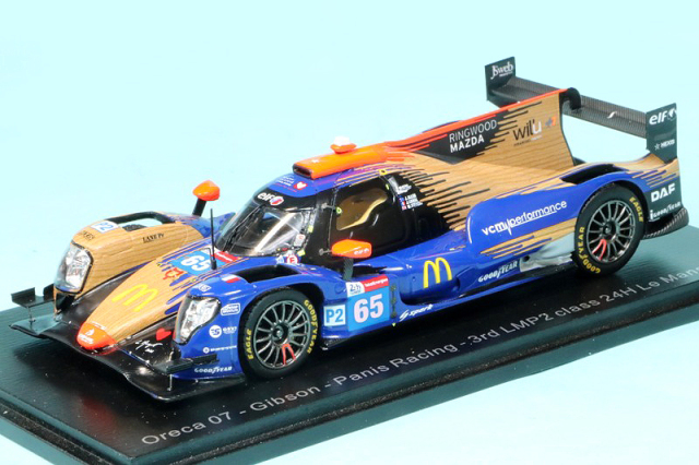 スパーク 1/43 オレカ 07 ギブソン ルマン 24h 2021 LMP2 3rd No.65　S8255
