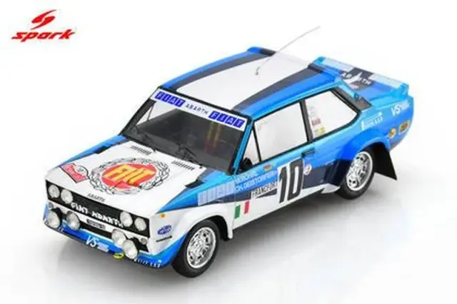 [予約] スパーク 1/43 フィアット 131 アバルト No.10 ウィナー モンテカルロ・ラリー 1980 W.ロール - C.ガイストドルファー　S8278