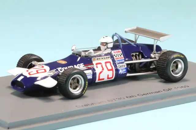 スパーク 1/43 ブラバム BT30 No.29 ドイツGP 1969 6th リチャード・アトウッド　S8306