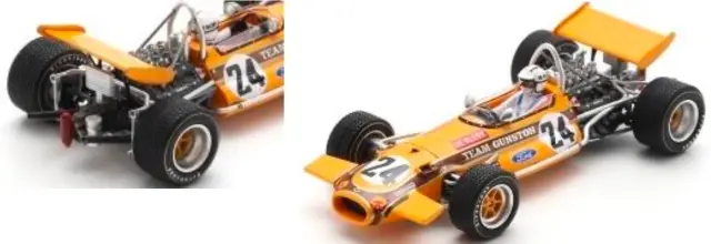 [予約] スパーク 1/43 ブラバム BT26A 南アフリカGP 1970 P.de.クラーク　S8324
