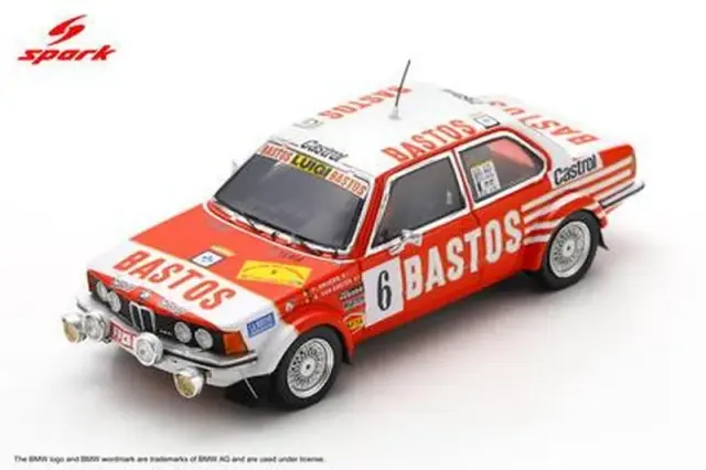 [予約] スパーク 1/43 BMW 323i Gr2 No.6 5位 コンドロス・ラリー 1982 P.スナイエルス - G.ファン・オーステン　S8512