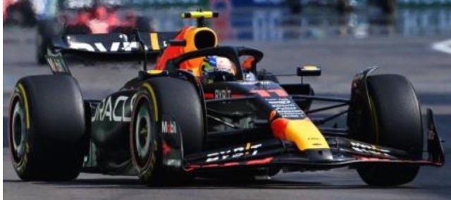 スパーク 1/18 レッドブルF1 RB19 フェルスタッペン モナコGP優勝