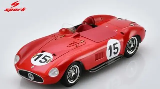 [予約] スパーク 1/43 マセラティ 300S No.15 24H ルマン 1955 (シャシー #3054 / ショートノーズ) R. ミエレス - C. ペルディサ　S8775