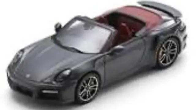 [予約] スパーク 1/43 ポルシェ 911 ターボ S (992) カブリオレ アゲートグレー　S8783