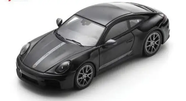 [予約] スパーク1/43 ポルシェ 911 カレラ T (992.2) 2025 (ジェットブラックメタリック)　S8786