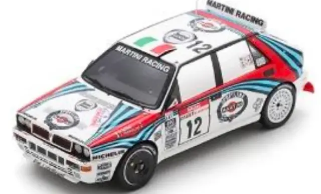 [予約] スパーク 1/43 ランチア デルタ HF インテグラーレ EVO No.12 6位 ツール・ド・コルス（ラリー・ド・フランス）1992 A.アギーニ / S.ファルノッキア　S9019