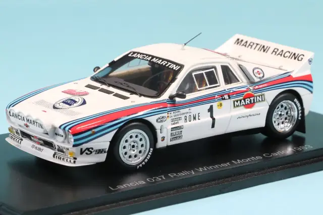 スパーク 1/43 ランチア 037 ラリー モンテカルロ ラリー 1983 No.1 ウィナー S9108