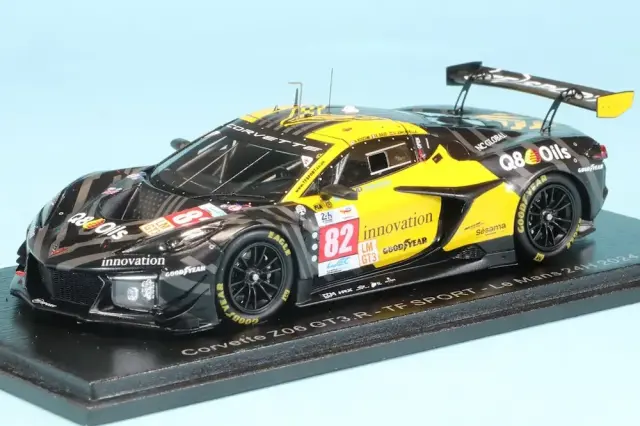 スパーク 1/43 コルベット Z06 GT3.R No.82 TF SPORT ルマン 2024　S9156