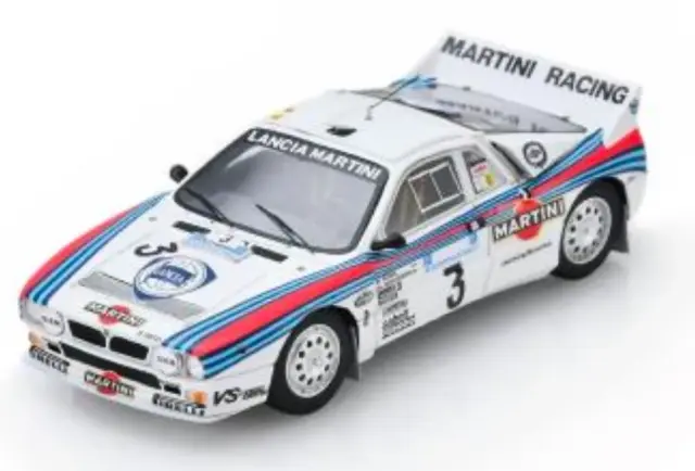 [予約] スパーク 1/43 ランチア 037 ラリー No.3 ウィナー アクロポリス・ラリー 1983 W. ロール - C. ガイストドルファー　S9167