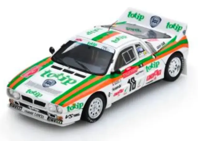 [予約] スパーク 1/43 ランチア 037 ラリー No.18 5位 サンレモ・ラリー 1983 B. ミキ - S. ティツィアーノ　S9172