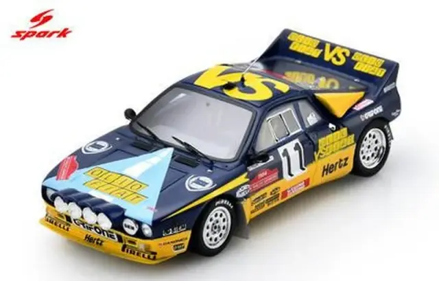 [予約] スパーク 1/43 ランチア 037 ラリー No.11 サンレモ・ラリー 1984 F.タバトン - L.テデスキーニ　S9177