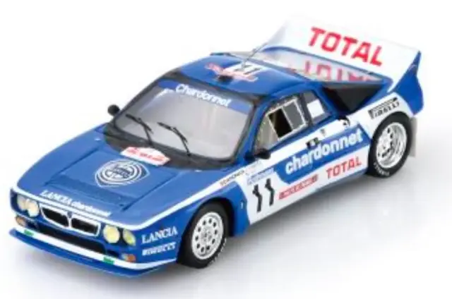 [予約] スパーク 1/43 ランチア 037 ラリー No.11 6位 ツール・ド・コルス 1984 J-C. アンドルエ - M. リッシュ＝プラス　S9180