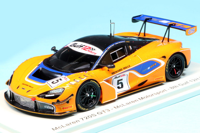 スパーク 1/43 マクラーレン 720S GT3 ガルフ マクラーレンモータースポーツ 12h 2018 No.5　S9200