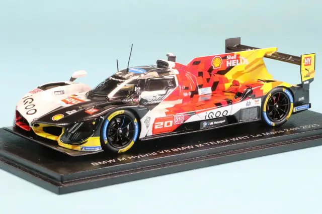 スパーク 1/43 BMW M ハイブリッドV8 No.20 BMW M チームWRT ルマン 2025 R. Rast - R. Frijns - S. Van Der Linde S9263