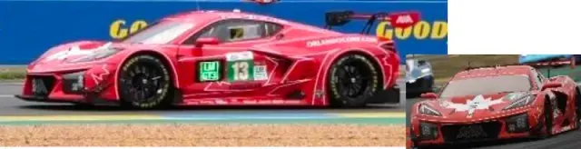 [予約] スパーク 1/43 コルベット Z06 LMGT3.R No.13 AWA RACING ルマン 2025 O. Fidani - L. Kern - M. Bell　S9290