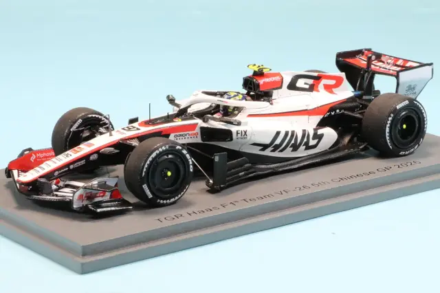 スパーク 1/43 TGR ハース F1チーム VF-26 No.87 5位 中国GP 2026 オリバー・ベアマン　S9377