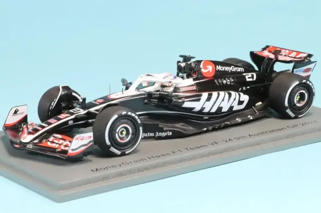 スパーク 1/43 ハース VF-24 サウジアラビアGP N.ヒュルケンベルグ　S9528