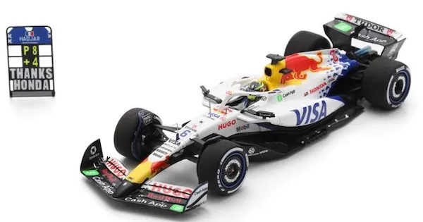 スパーク 1/43 レーシングブルズ VCARB 02 No.6 2025  日本GP I.ハジャー ピットボード付き　S9574