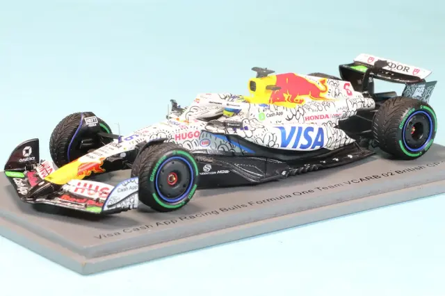 スパーク 1/43 レーシング・ブルズ VCARB 02 No.6 ビザ・キャッシュアップ・レーシングブルズF1チーム 2025 イギリスGP アイザック・ハジャー S9599