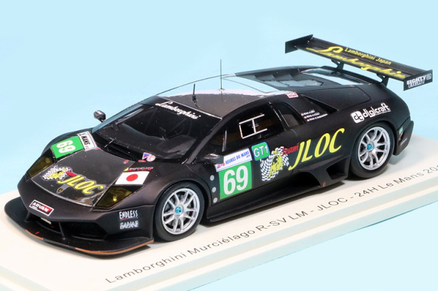 スパーク 1/43 ランボルギーニ ムルシェラゴ R-SV JLOC ルマン 2010 No.69　S9604