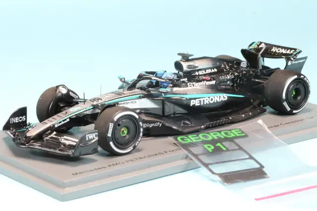 スパーク 1/43 メルセデス W16 No.63 メルセデスAMG ペトロナス カナダGP 2025 ウィナー ジョージ・ラッセル　S9616
