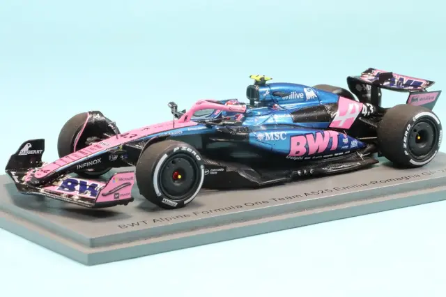 スパーク 1/43 アルピーヌ A525 No.43 BWT アルピーヌ エミリア・ロマーニャGP 2025 フランコ・コラピント　S9625