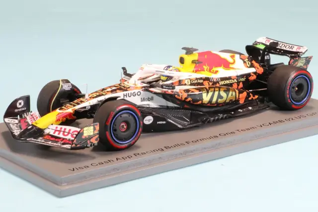スパーク 1/43 レーシング・ブルズ VCARB 02 No.6 ビザ・キャッシュアップ・レーシングブルズF1チーム 2025 アメリカGP アイザック・ハジャー　S9642