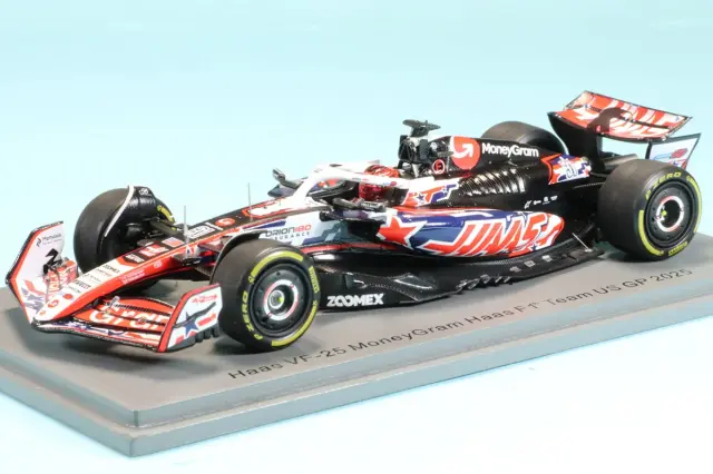 スパーク 1/43 ハース VF-25 No.31 マネーグラム・ハースF1チーム アメリカGP 2025 E.オコン　S9646