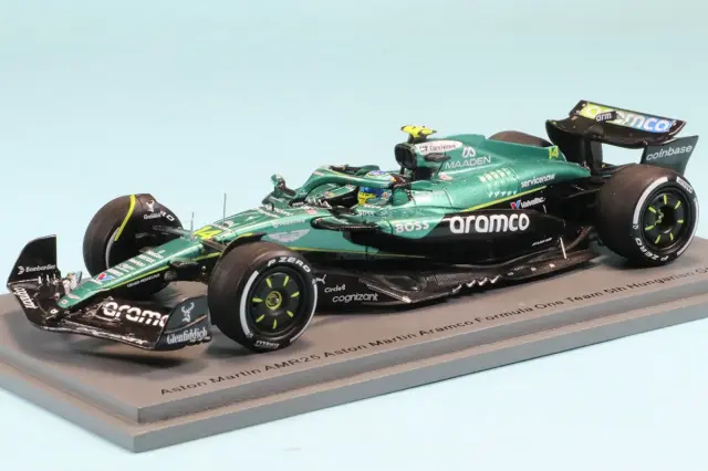 スパーク 1/43 アストンマーティン AMR25 No.14 アストンマーティン・アラムコ フォーミュラ1チーム アメリカGP 2025 F.アロンソ S9648