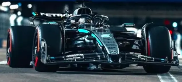 [予約] スパーク 1/43  メルセデス AMG ペトロナス F1チーム W16e No.63 2025 ラスベガスGP 2位 - 150戦 G.ラッセル　S9670