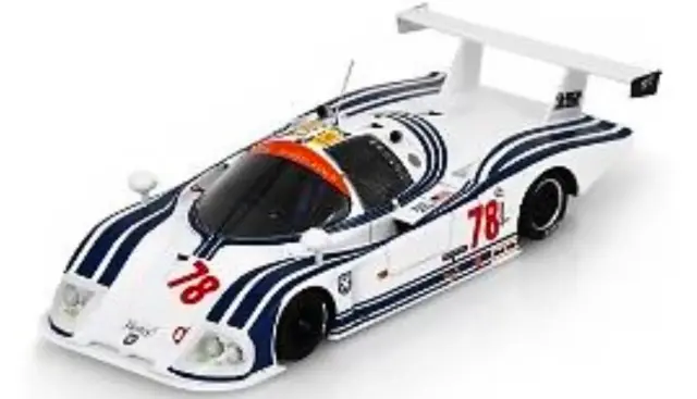 [予約] スパーク 1/43 エコッセ C285 No.78 15位 ルマン 1986 L.デラノ - J.ホットキス - A.ピータリー　S8225