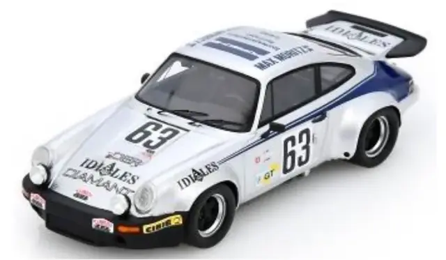 [予約] スパーク 1/43 ポルシェ カレラ RS 3.0 No.63 19位 ルマン 1975 J.-C.ベーリング / K.ウッツ / H.ゲーデル　S9806
