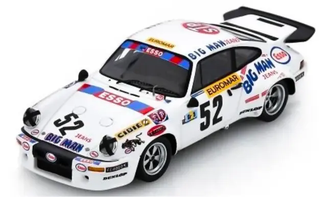 [予約] スパーク 1/43 ポルシェ カレラ RS 3.0 No.52 6位 ルマン 1976 R.トゥルール / A.キュディーニ / R.ブーベ　S9815