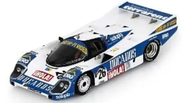[予約] スパーク 1/43 ポルシェ 956 No.26 8位 ルマン 1985 J.レーシッヒ - J.パレハ - H.レグー　S9865