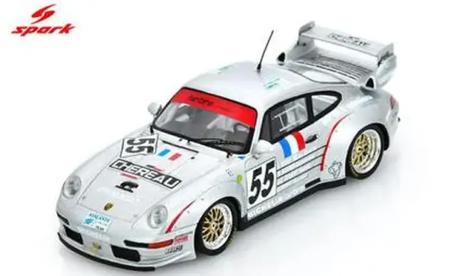 [予約] スパーク 1/43 ポルシェ 911 GT2 Evo No.55 24H ルマン 1995 P. イヴェール - J. ルコント - J-L. シェロー　S9895