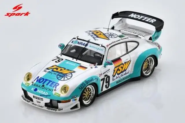 [予約] スパーク 1/43 ポルシェ 911 GT2 No.79 ルマン 1997 ミシェル・リゴネ / トニー・サイラー / ラリー・シューマッハ　S9913