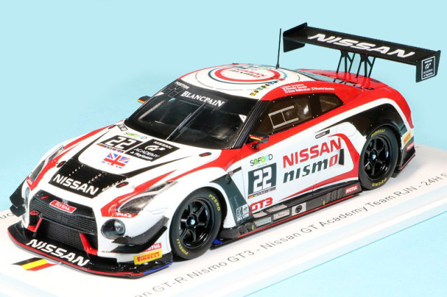 スパーク 1/43 ニッサン GT-R R35 スパ 24h 2016 No.22　SB180