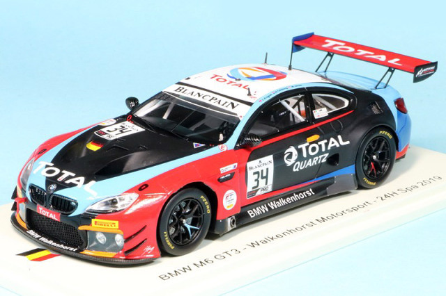 スパーク 1/43 BMW M6 GT3 スパ 24h 2019 No.34　SB257