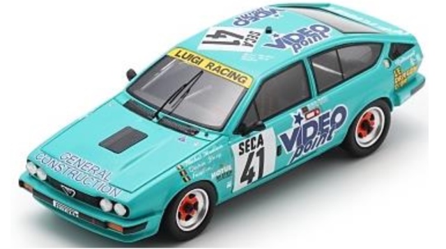 [予約] スパーク 1/43 アルファロメオ GTV 6 スパ 24h 1986 No.41　SB418
