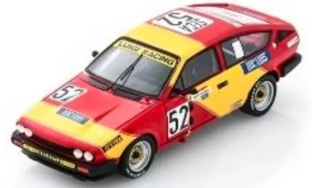 [予約] スパーク 1/43 アルファロメオ GTV 6 スパ 24h 1984 No.52　SB423