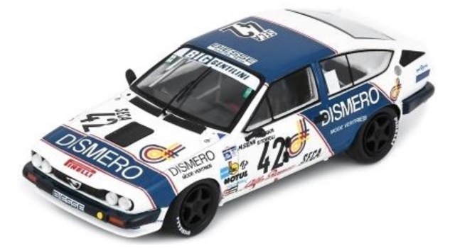 [予約] スパーク 1/43 アルファロメオ GTV 6 スパ 24h 1984 No.42　SB425