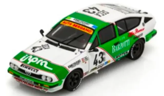予約] スパーク 1/43 アルファロメオ GTV6 No.43 スパ 24h 1984 D