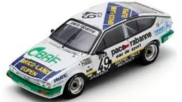 [予約] スパーク 1/43 アルファロメオ GTV スパ 24h 1986 No.49　SB428