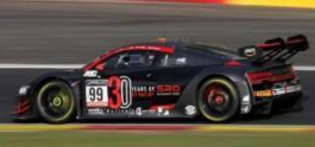 [予約] スパーク 1/18 アウディ R8 LMS GT3 スパ 24h 2022 Silver Cupクラス 2nd No.99　18SB053